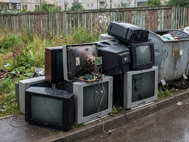 старые телевизоры вывоз старых телевизоров на утилизацию