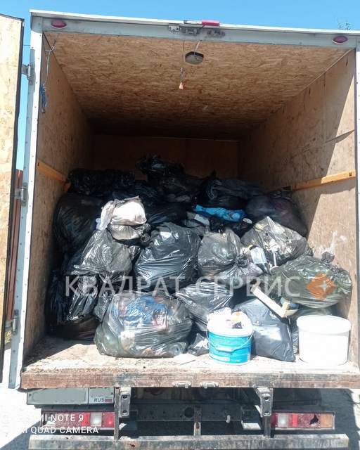 Бытовой мусор в Газели картинка