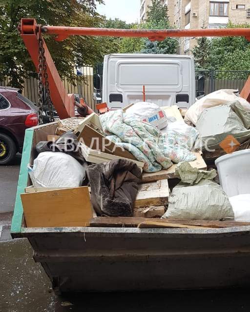 Вывоз бытового мусора контейнером 8 м3 Солнечногорск картинка