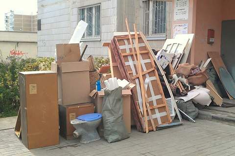 бытовой мусор картинка