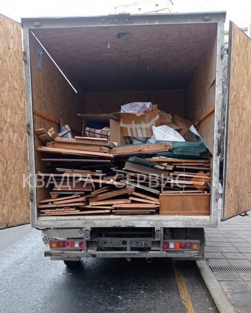 Вывоз бытового хлама и мебели на Газели картинка