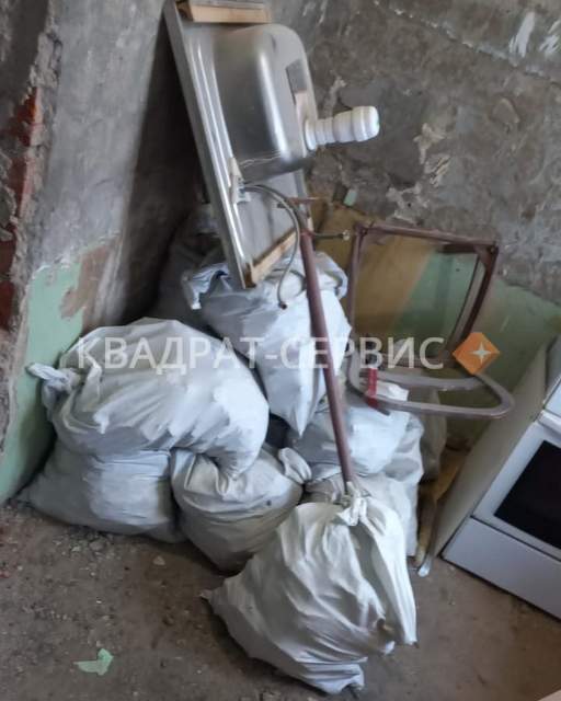Строительный мусор в квартире Ногинск картинка